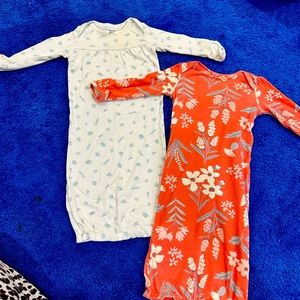 Baby 2 pack sleeper gowns